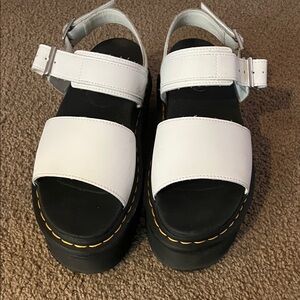 Dr Martens women’s white sandals